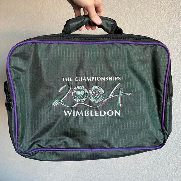 RARE 2004 WIMBLEDON MEDIA CARRYING CASE - Picture 1 of 5